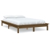 Estructura de cama madera maciza de pino marrón miel 200x200 cm