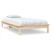 Estructura de cama madera maciza de pino 90x190 cm