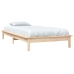 Estructura de cama madera maciza de pino 90x190 cm