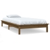 vidaXL Estructura de cama individual madera pino marrón miel 90x190 cm