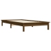 vidaXL Estructura de cama individual madera pino marrón miel 90x190 cm