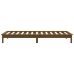 vidaXL Estructura de cama individual madera pino marrón miel 90x190 cm