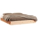 Estructura de cama de madera maciza 160x200 cm