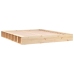 Estructura de cama de madera maciza 160x200 cm