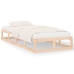 Estructura de cama de madera maciza 90x200 cm