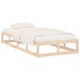 Estructura de cama de madera maciza 90x200 cm