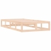 vidaXL Estructura de cama de madera maciza 90x200 cm