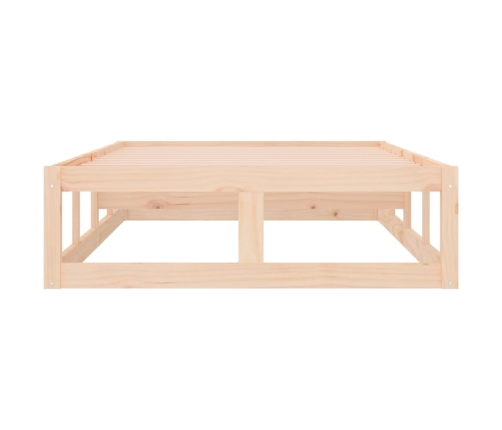 vidaXL Estructura de cama de madera maciza 90x200 cm