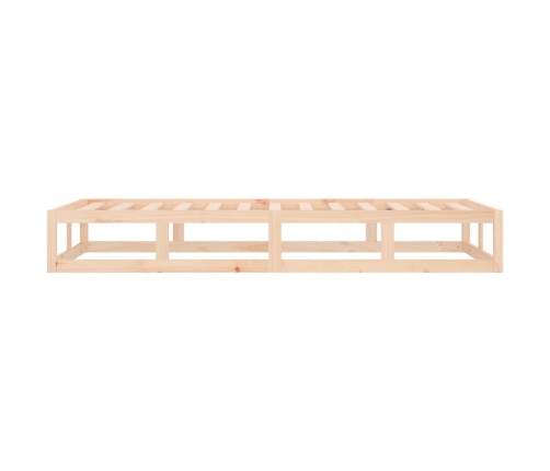 vidaXL Estructura de cama de madera maciza 90x200 cm