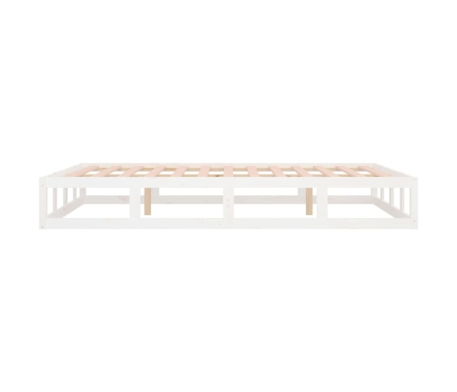 vidaXL Estructura de cama de madera maciza 140x200 cm