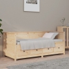 Sofá cama sin colchón madera maciza de pino 90x190 cm