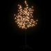 Árbol LED con flor de cerezo 120 LED blanco cálido 150 cm