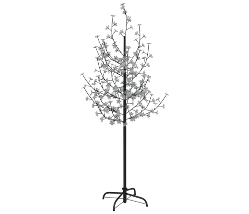 Árbol LED con flor de cerezo 200 LED blanco cálido 180 cm