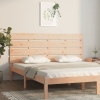 Cabecero de cama madera maciza de pino 160x3x80 cm