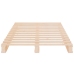 Cama de palets madera maciza pino individual 90x190 cm