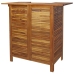 Juego muebles de bar para jardín 5 pzas madera maciza de acacia