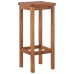 Juego muebles de bar para jardín 5 pzas madera maciza de acacia
