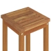 Juego muebles de bar para jardín 5 pzas madera maciza de acacia