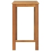 Juego muebles de bar de jardín 3 pzas madera de acacia maciza