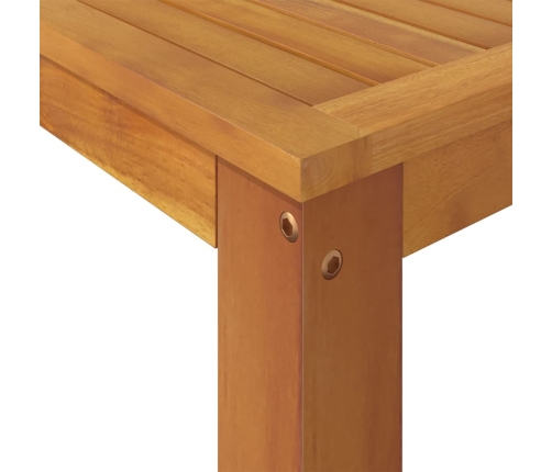 Juego muebles de bar para jardín 5 pzas madera de acacia maciza