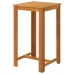 Juego muebles de bar para jardín 5 pzas madera de acacia maciza