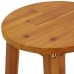 Juego muebles de bar para jardín 5 pzas madera de acacia maciza