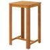 Juego muebles de bar para jardín 5 pzas madera de acacia maciza