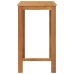 Juego muebles de bar para jardín 5 pzas madera de acacia maciza