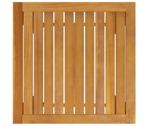 Juego muebles de bar para jardín 5 pzas madera de acacia maciza
