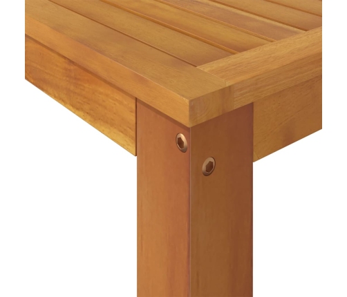 Juego muebles de bar para jardín 5 pzas madera de acacia maciza