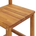 Juego muebles de bar para jardín 5 pzas madera de acacia maciza