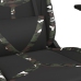 Silla gaming de masaje cuero sintético negro y camuflaje