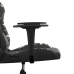 Silla gaming de masaje cuero sintético negro y camuflaje