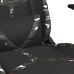 Silla gaming masaje reposapiés cuero sintético negro camuflaje