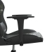 Silla gaming de masaje cuero sintético negro y camuflaje