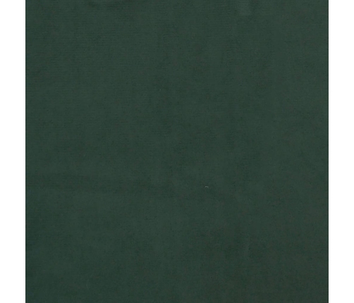 Cabecero de terciopelo verde oscuro 90x5x78/88 cm