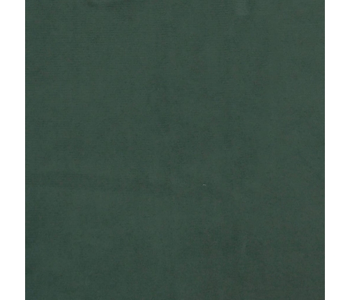 Cabecero de terciopelo verde oscuro 80x5x78/88 cm