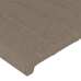 Cabecero de tela gris taupe 80x5x78/88 cm