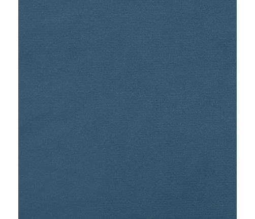 Cabeceros 2 unidades de terciopelo azul oscuro 80x7x78/88 cm