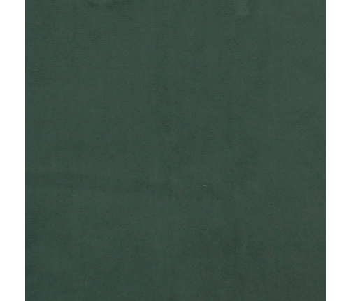 vidaXL Cabeceros 2 unidades de terciopelo verde oscuro 90x5x78/88 cm