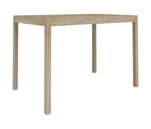 Juego de comedor 5 piezas madera maciza de acacia