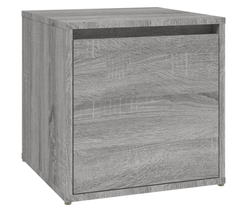 Set de muebles de recibidor madera contrachapada gris Sonoma