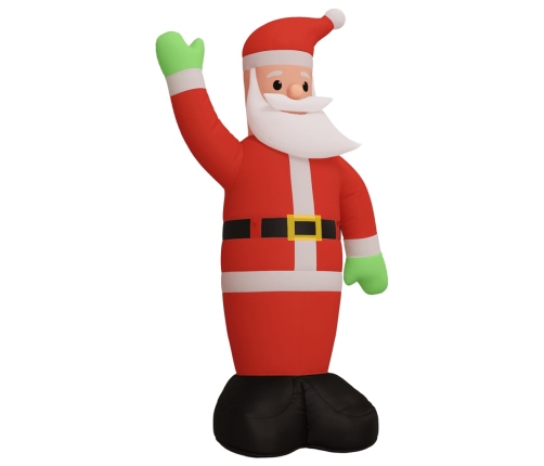 Papá Noel inflable de Navidad con LED 820 cm