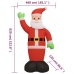 Papá Noel inflable de Navidad con LED 820 cm