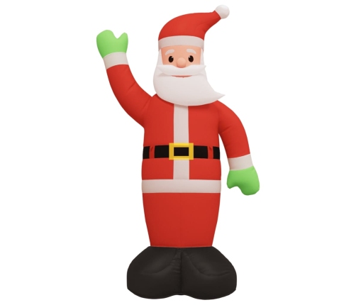 Papá Noel inflable de Navidad con LED 820 cm