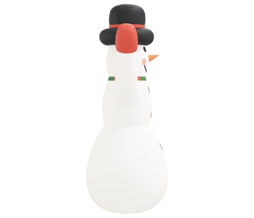 Muñeco de nieve inflable de Navidad con LED 805 cm