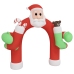 Puerta de arco inflable de Navidad con LED 320 cm