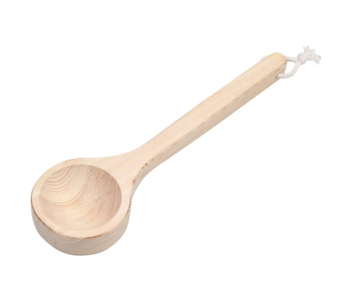 Set de cubeta y cucharón para sauna madera maciza de pino