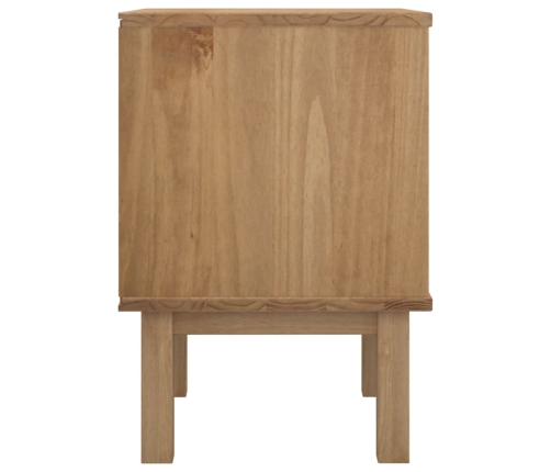 vidaXL Mesita de noche OTTA madera maciza de pino 45x39x57 cm