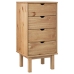 Cajonera OTTA madera maciza de pino 45x39x90 cm